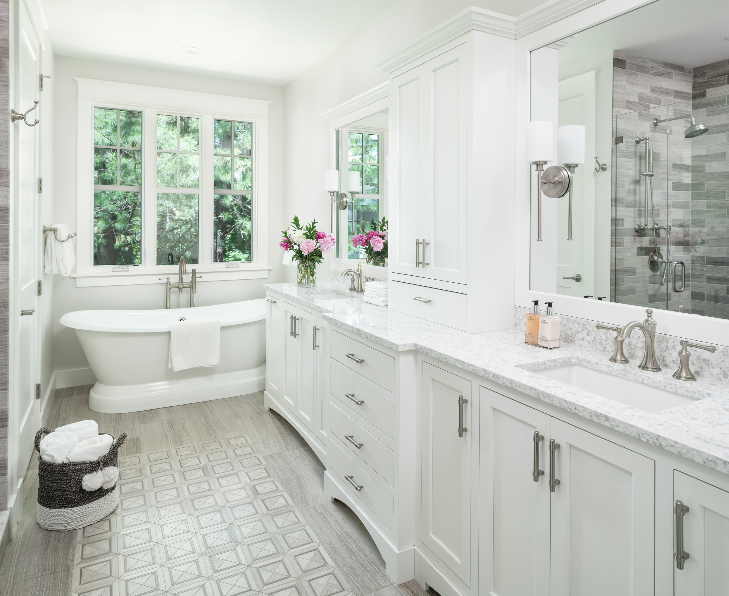 Ann Arbor Bathroom Remodel Gallery | Meadowlark Design+Build